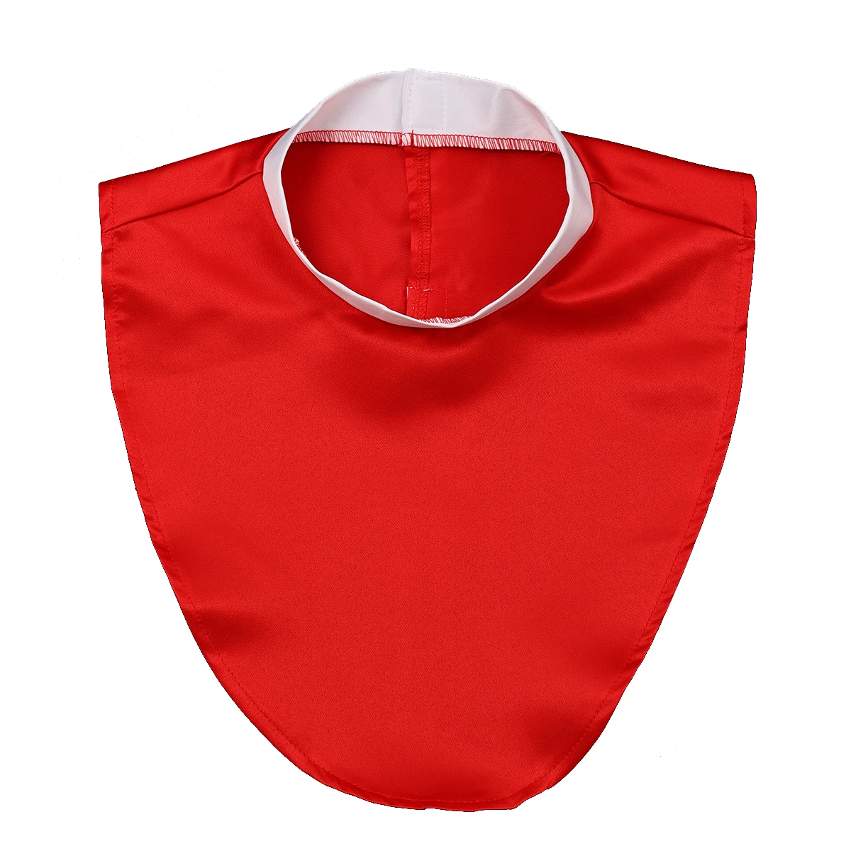 Collare da prete Cosplay Accessori per costumi da collo con colletto bianco retrò medievale