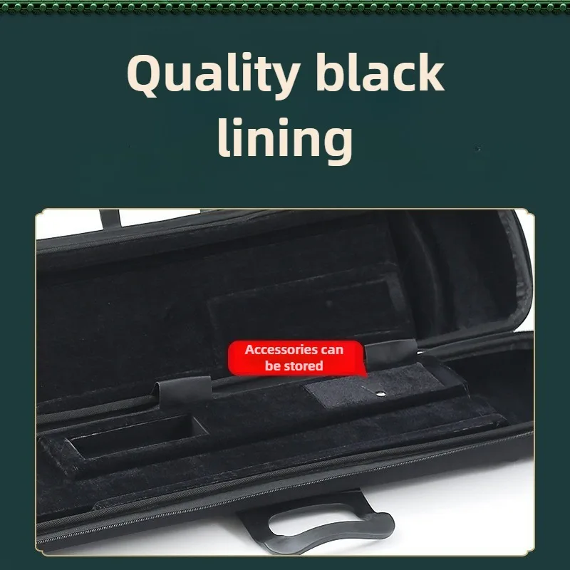 Professional Convenient Oxford Erhu Box Waterproof Design Lightweight Instrument Case Drop-proof Musical Instrument Case