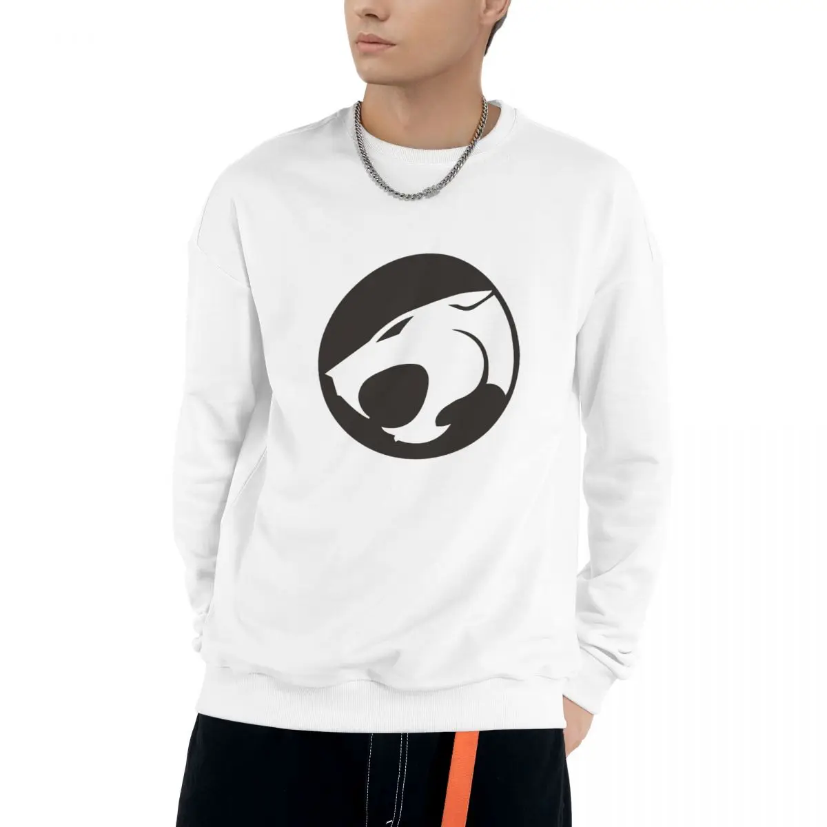 

New Cartoon Anime Thundercats Casual Sweatshirts Men Women Cotton Basic Hoodies Pullover Hiphop