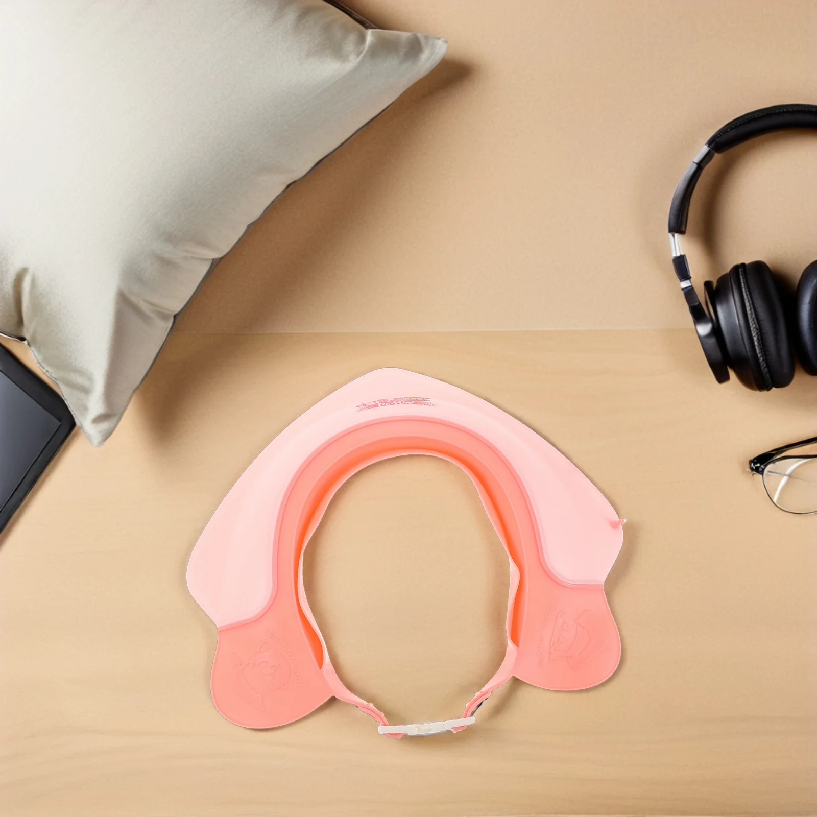 

Baby Shower Cap Soft Waterproof Bath Visor For Kids Toddlers Adjustable Hair Washing Shield Protects Eyes Ears - Child