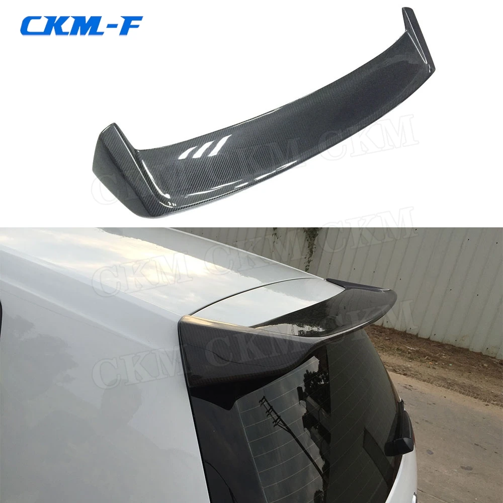 For Golf MK7 7.5 Carbon Fiber Rear Roof Spoiler Trunk Wing for Volkswagen Golf 7 7.5 VII MK 7 Standard Rline GTI R 2014-2017