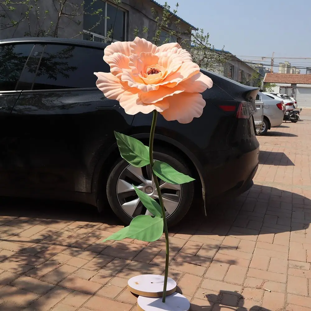Künstliche Pfingstrosen für Hochzeits- und Partydekoration, Große Blumen für Ausstellungen, Künstliche Blumen für DIY-Blumenwände und Dekorationen – Detail 11