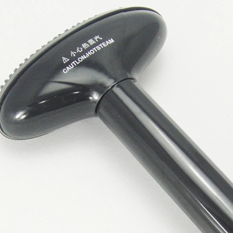 مكواة بخار للملابس بديلة من البلاستيك للرأس وخرطوم 1.6 متر/62.99 بوصة لبواخر الملابس مادة PVC عازلة للحرارة