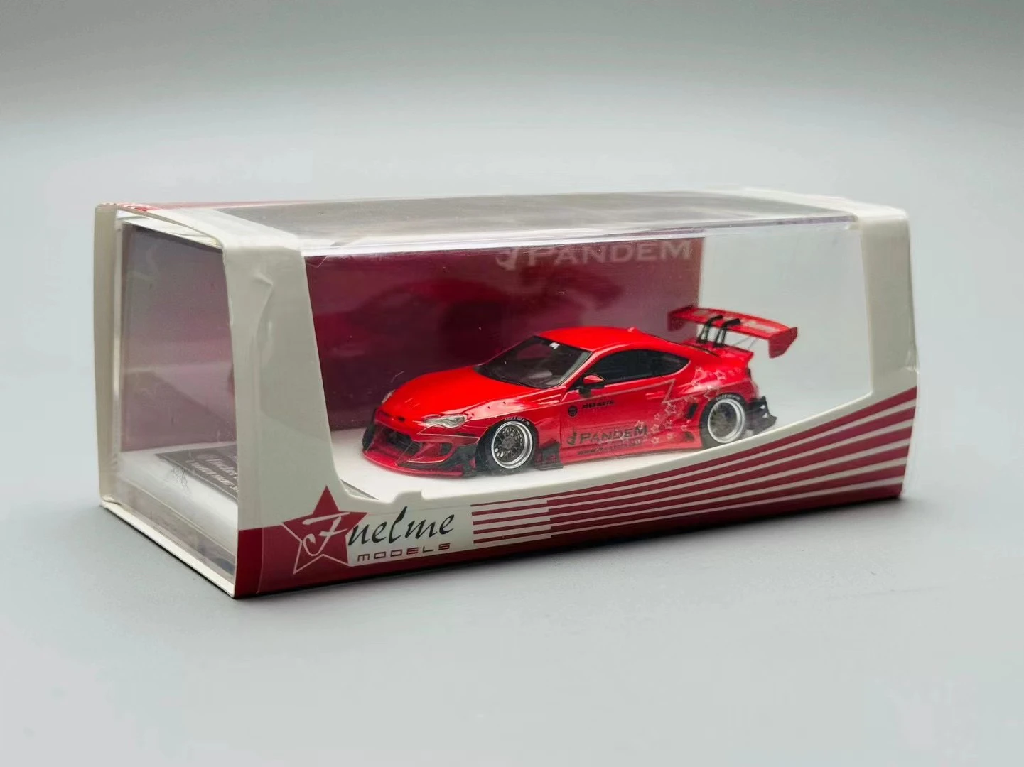 1:64 PANDEM Rocket Rabbit GT86 resina modelo de carro de simulação em miniatura, decoração para adultos, brinquedo de menino, presente de aniversário de feriado infantil