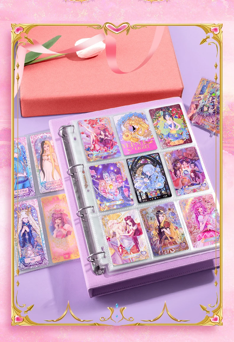 

Sparkling SINGBA Binder A5 / A4 Photocard Holder PU Leather D Ring 3inch Photo Album Kpop Idol Photo Card Collect Book 포카 바인더