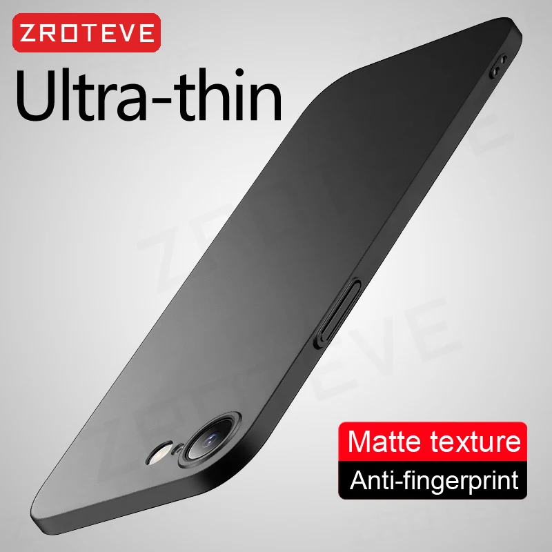 Funda ZROTEVE Delgada y Mate de PC Rígido para iPhone 17e, iPhone 16e, iPhone 16 Plus, iPhone 17 Pro Max, iPhone 17 Air
