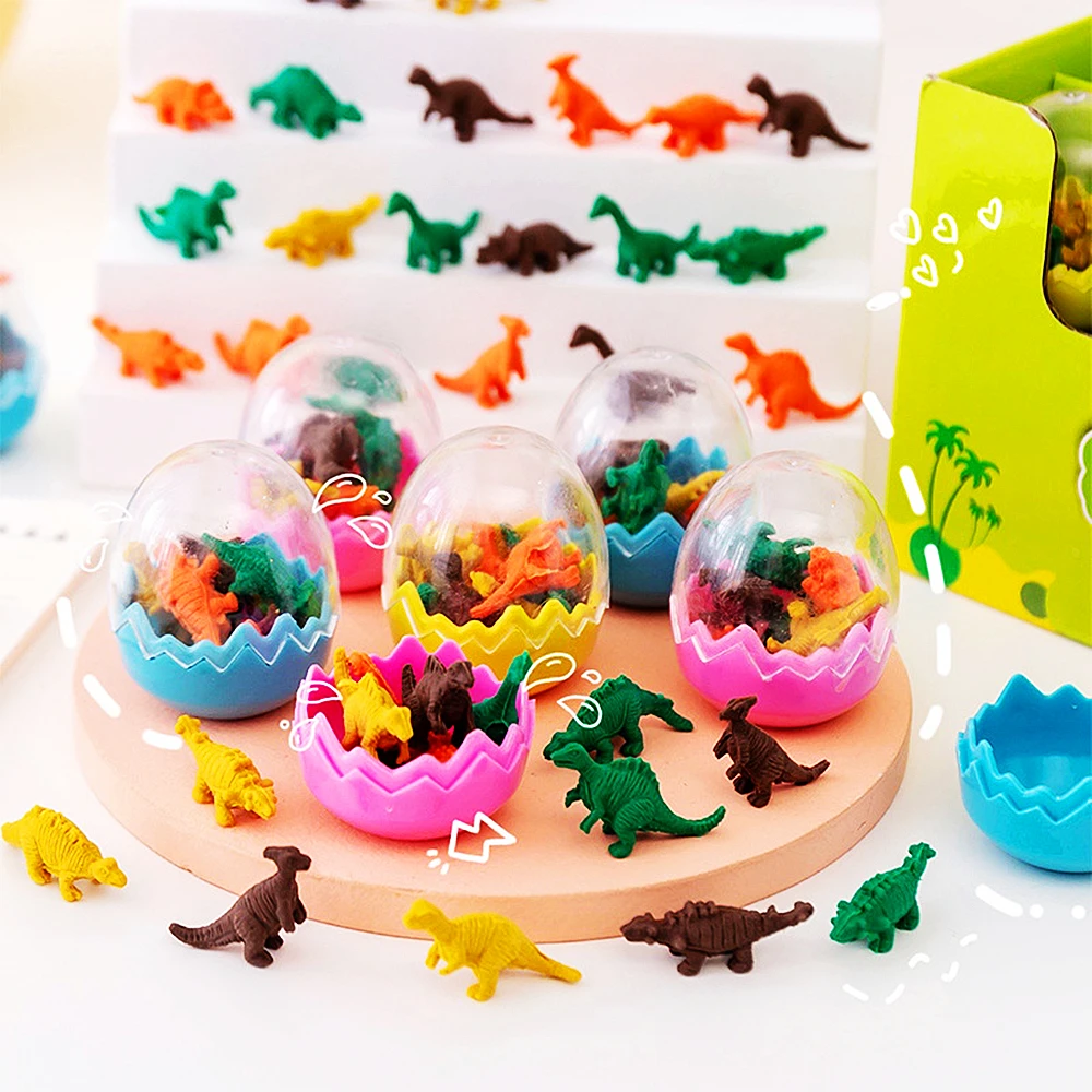 ديناصور البيض ممحاة للأطفال ، حفلة عيد ميلاد ، العودة إلى المدرسة هدية ، جوائز رياض الأطفال ، ضيوف الزفاف ، مكافآت هدية ، 5 قطعة