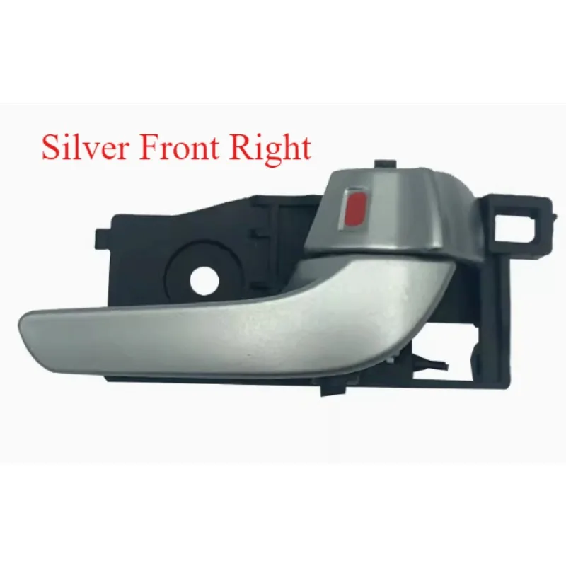 Silver Grey Front Rear Left Right New Inner Handle Door Inside Puller Interior Gripper for Chery Tiggo 3 2014 2015 2016