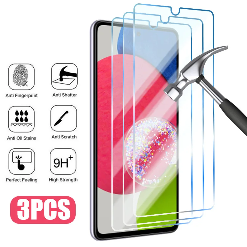 3PCS Tempered Glass…