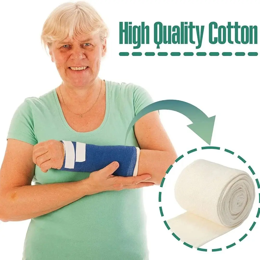 NEW Cotton Elastic Tubular Bandage Soft Breathable Elastic Wrap Skin-friendly Spandex Tube Bandages Health Care