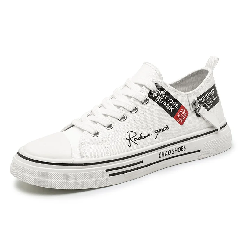 Unbranded Plus Size Casual Canvas Shoes Black/44 4