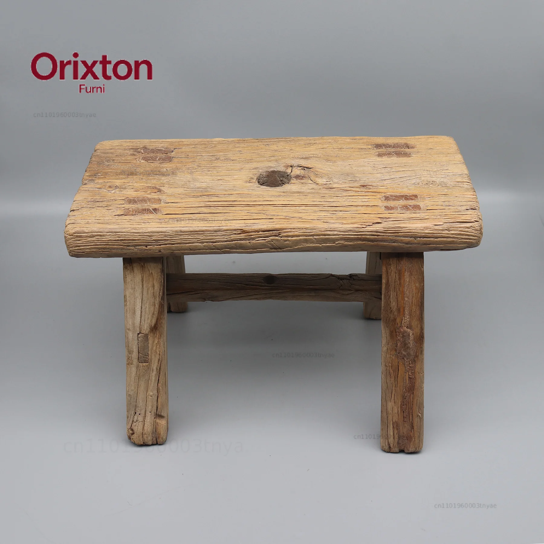 Unique Heavy Stool from Shandong, Little Functional Bathroom Bench