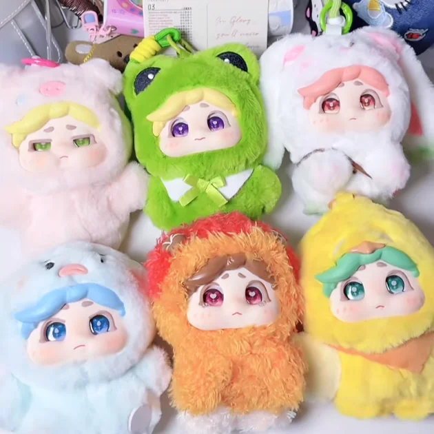 

New product LUOLUO sees childhood series trend blind box cute vinyl doll pendant decoration collection toys birthday gifts