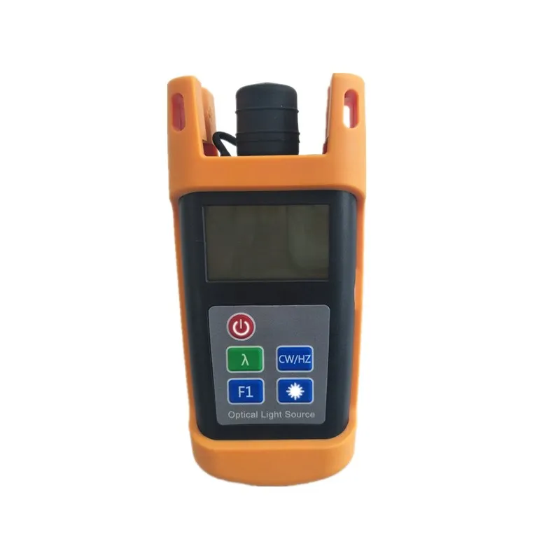 Onefind WF2112 Fiber Optic Light Source with LED Light with Universal Connectors Optical Power Meter and Light Source