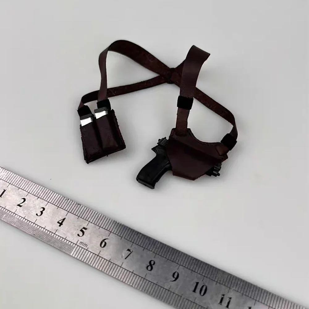 NCCTOYS 1:6&.1:12 Scale Soldier Armpit Holster Quick-draw Gun Bag for 12\'\' Action Figure Scene Prop Toy Doll Body Model
