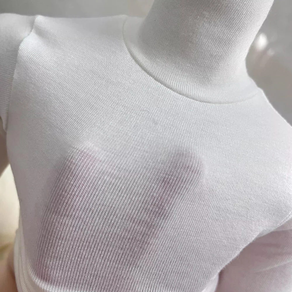 

D09-1015 Детская игрушка ручной работы, кукла Uncle ID75 U75 am77, одежда для кукол BJD/SD, облегающая базовая рубашка с высоким воротом, 1 шт.