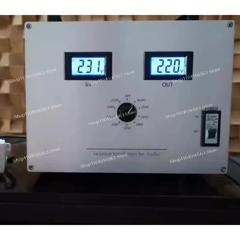 3-in-1 3000W HiFi Regulated Power Supply w/ Isolation Transformer & Filter, Low Noise 110V/220V/100V for Audiophile Audio System