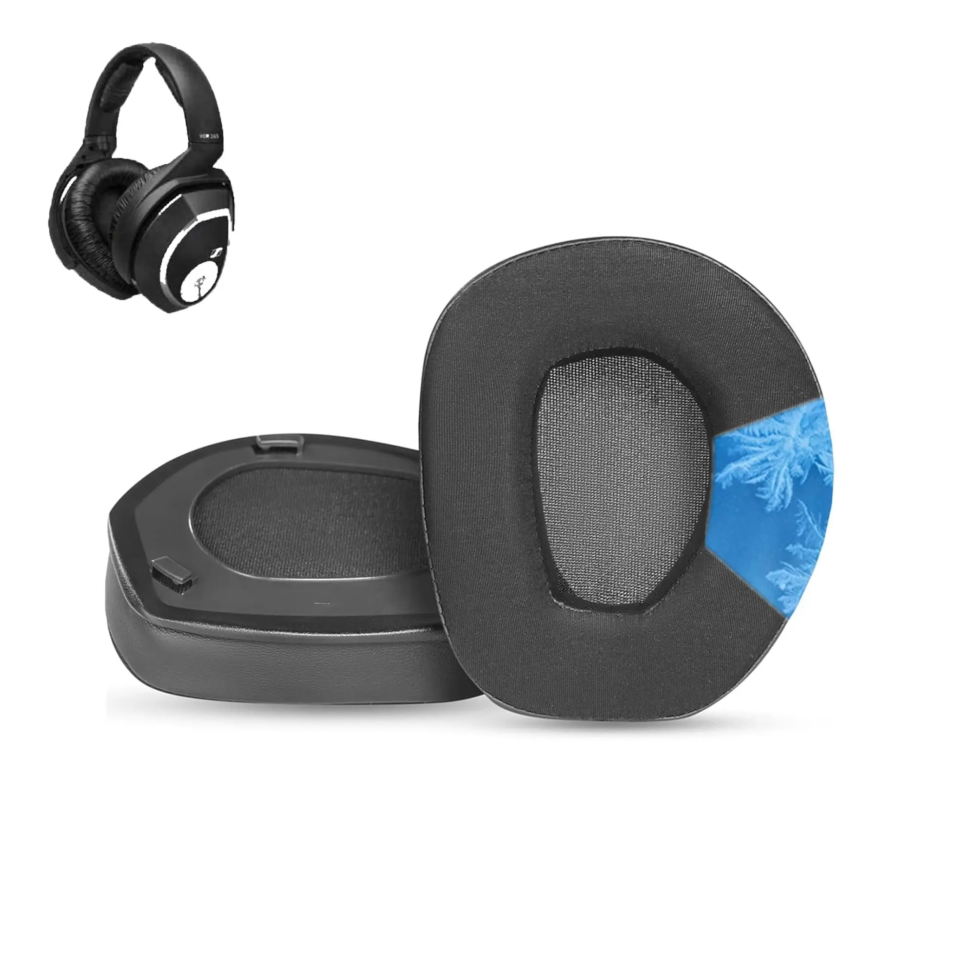 Охлаждающие гелевые амбушюры, совместимые с Sennheiser RS165/RS1757 HDR175/HDR165/HDR175/TR165/TR175, детали чехла для наушников