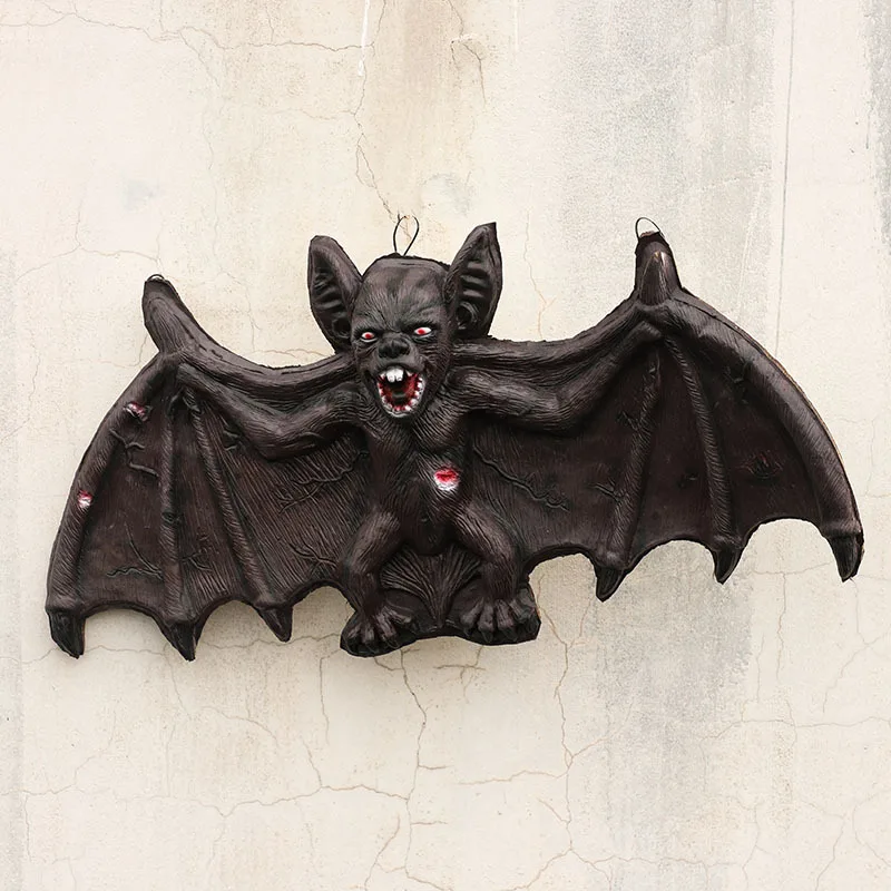 Halloween bat ghost nightclub haunted house outdoor door decoration hall decoration hanging big bat ghost