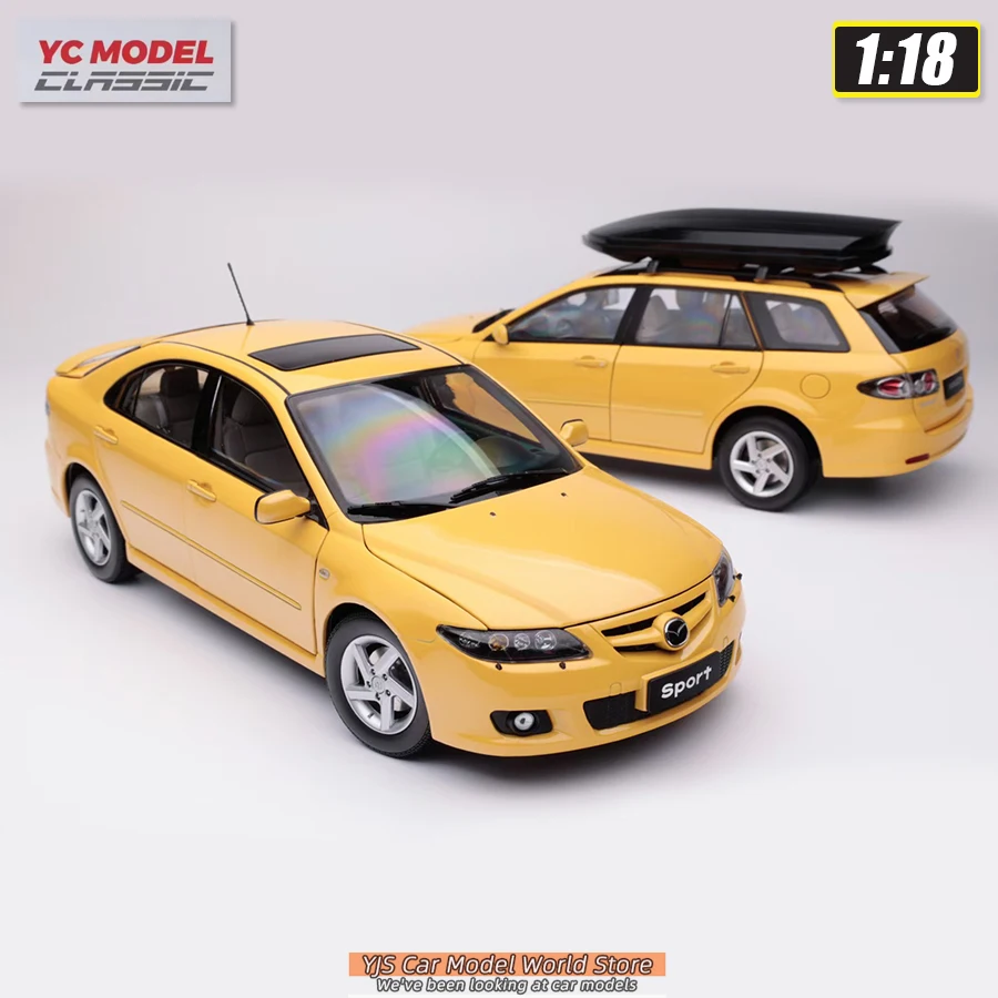 YC Model X Sun Star Models 1:18 Mazda 6 Wagon Mazda 6 SUV  Dual Car Package Car Model Metal Holiday Gift Collection