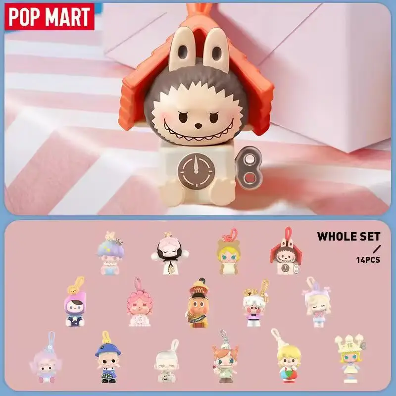 البوب مارت البوب فول احتفال هذه اللحظة سلسلة صندوق أعمى 15th الذكرى Kawaii أنيمي الشكل سطح المكتب سطح المكتب صندوق غامض هدية