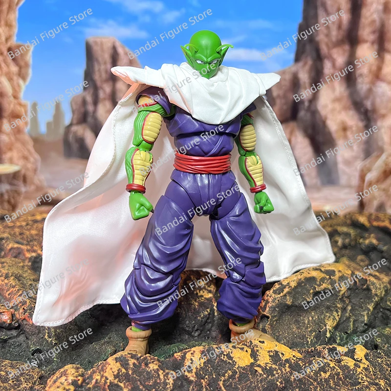 لعبة دراغون بول Shf سلسلة أنيمي بيكولو الملابس المصنوعة يدويا Namekian عباءة بيضاء حصرية مناسبة لحجم 1/12 الروبوت المنقولة #6