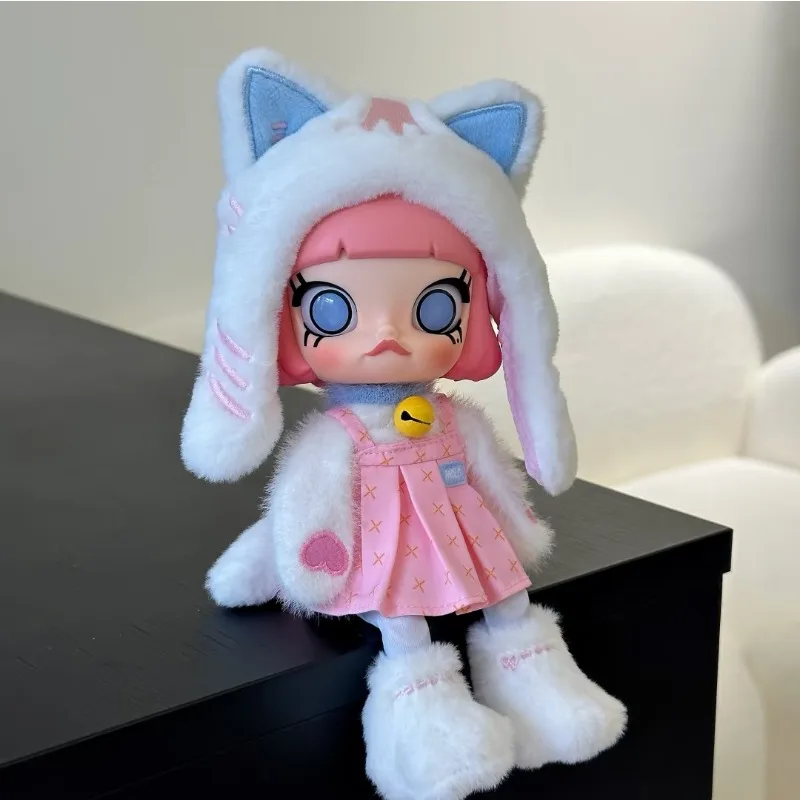

Pop Mart Molly Hide-and-Seek 1/8 Action Figure Bjd Figurine Big Kid Jasmine Doll Gift Trendy Anime and Game Dolls Surprise Toy