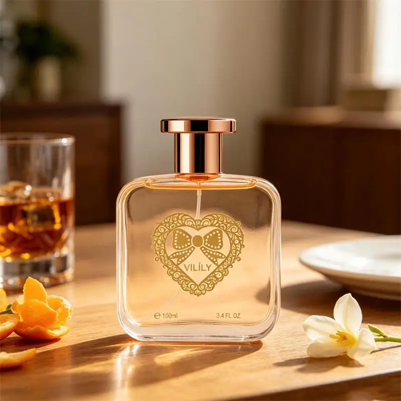 

Wooden Eau De Toilette 100ml Lemon Candy Vanilla Scent Summer Fresh Lasting Women's Perfume Commute Party Daily Fragrance Spray