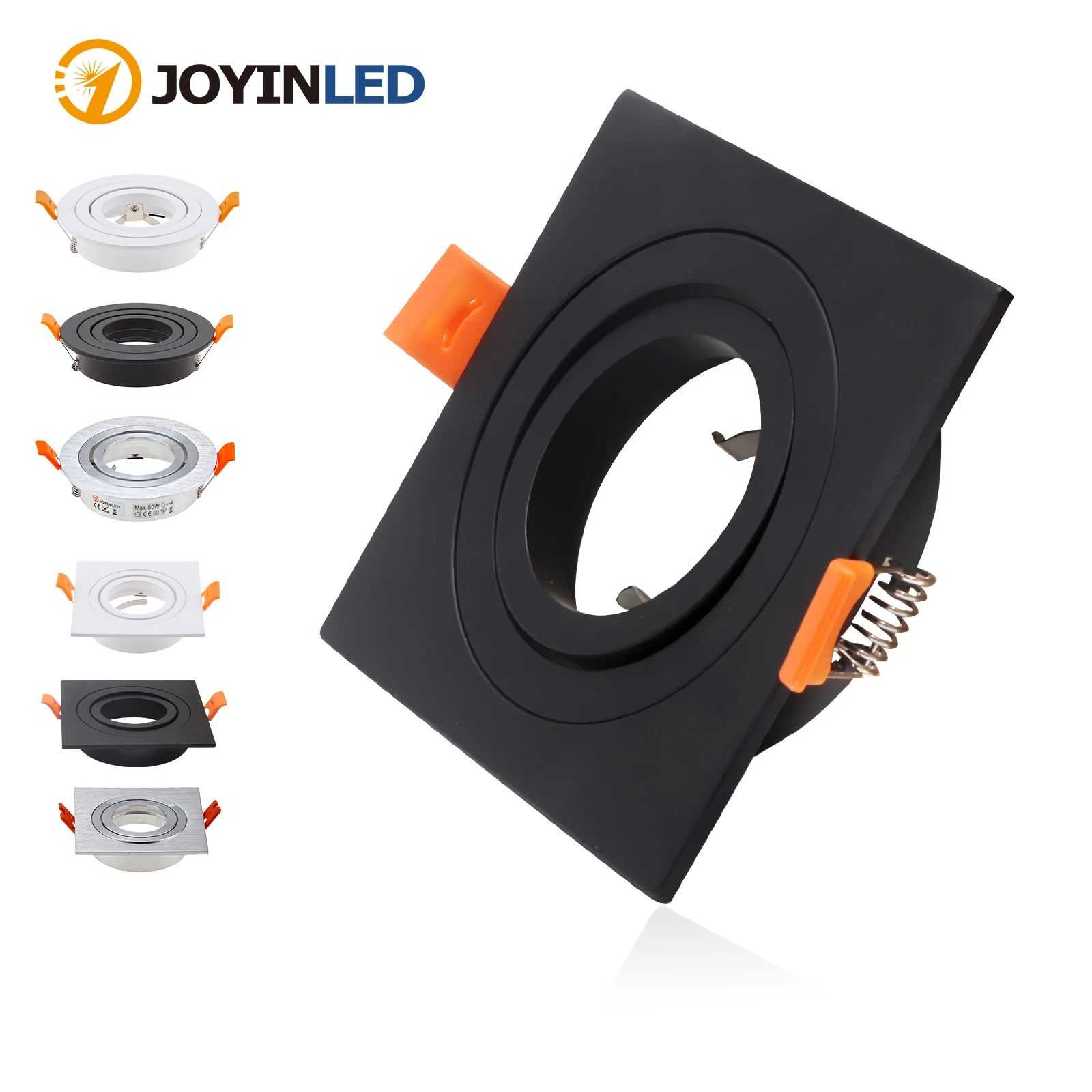 Single Double Heads Light FrameFrame Dimmable Recessed B  Downlights  Ceiling Spot Lights  Ceiling Lamps Indoor Lighting