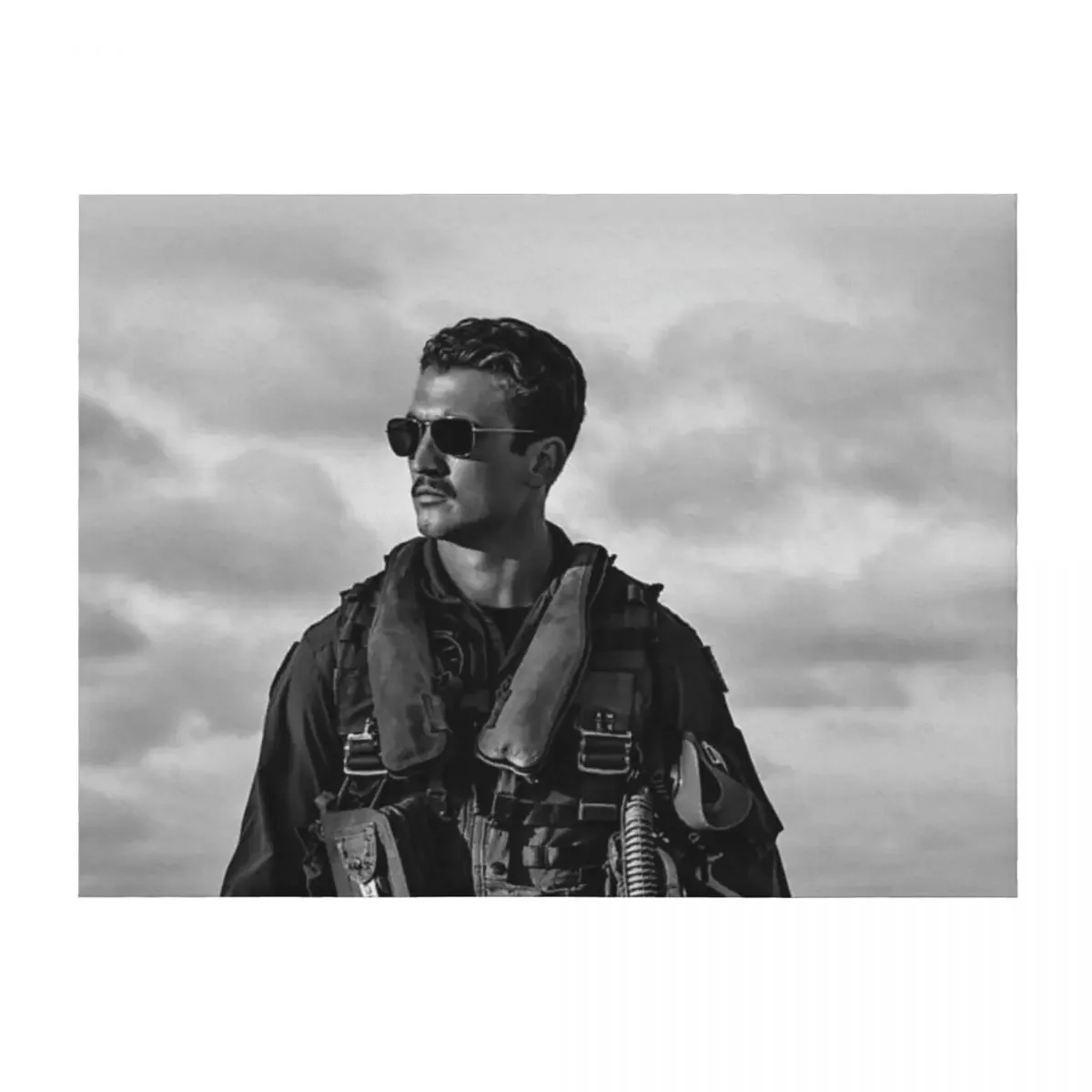 

Одеяло Miles B&W, фланелевое одеяло, свободные декоративные одеяла