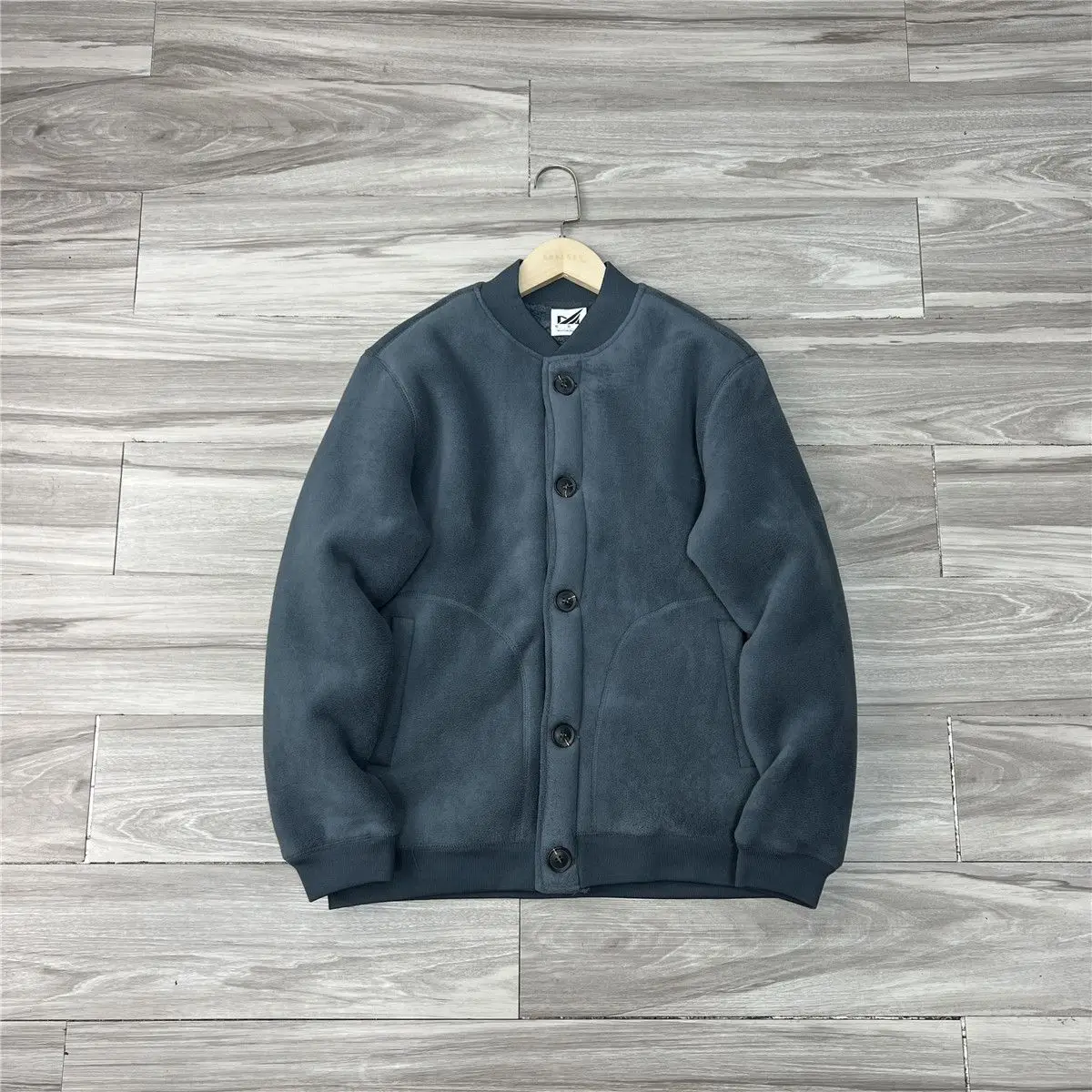 

Thiened Fce Windproof Warm Lamb Velvet Jaet Loose Retro Baseball Collar Men's Coat Polyester Fabric Autumn Winter Jaet