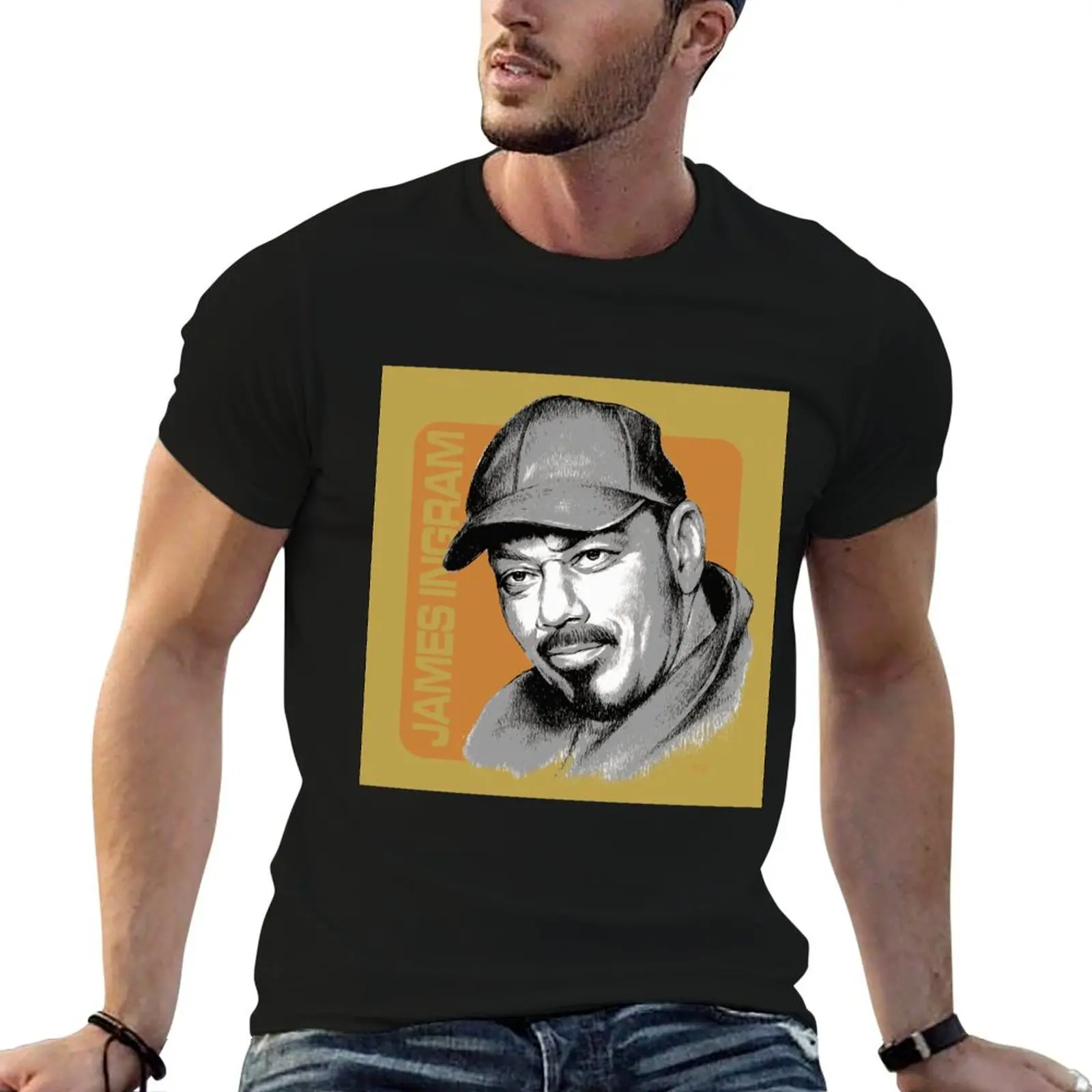 

James Ingram T-Shirt t shirt man luxury funny t shirts man T-Shirt
