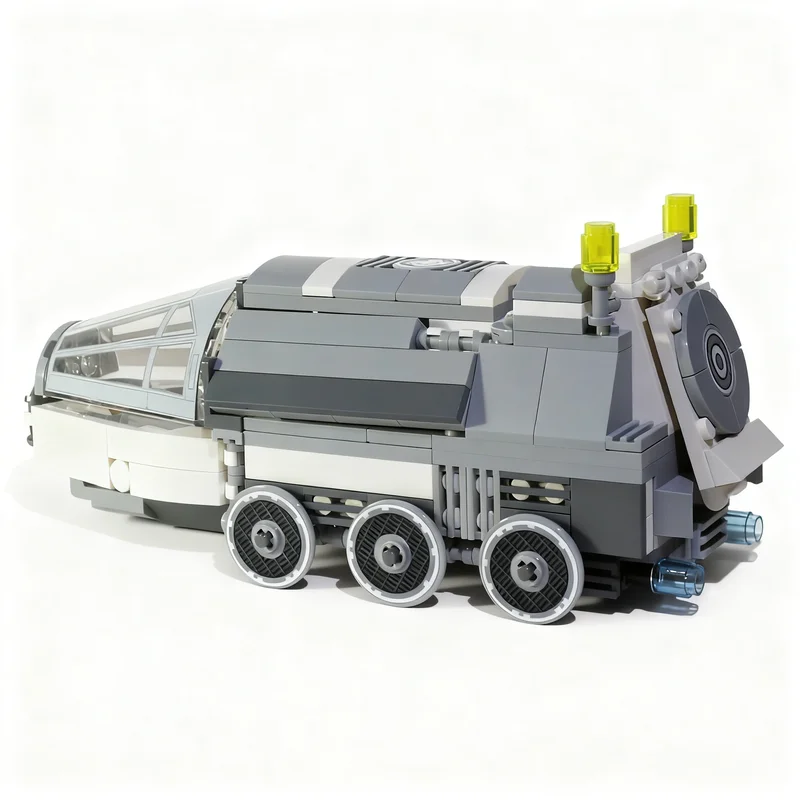 256pcs MOC Star Battle Van Solo Model Building Blocks Construction Toy Christmas Gift Creative Education Brick Presentation Art