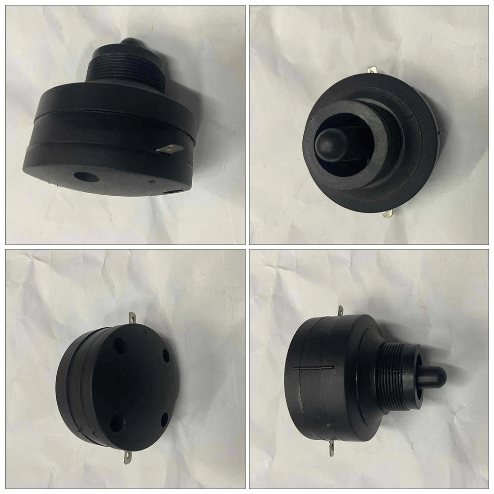 

6PCS Plastic Car Audio Tweeters Piezoelectric Head Adapter Compact Size High Performance Reliable Speaker Replacement Car Horn
