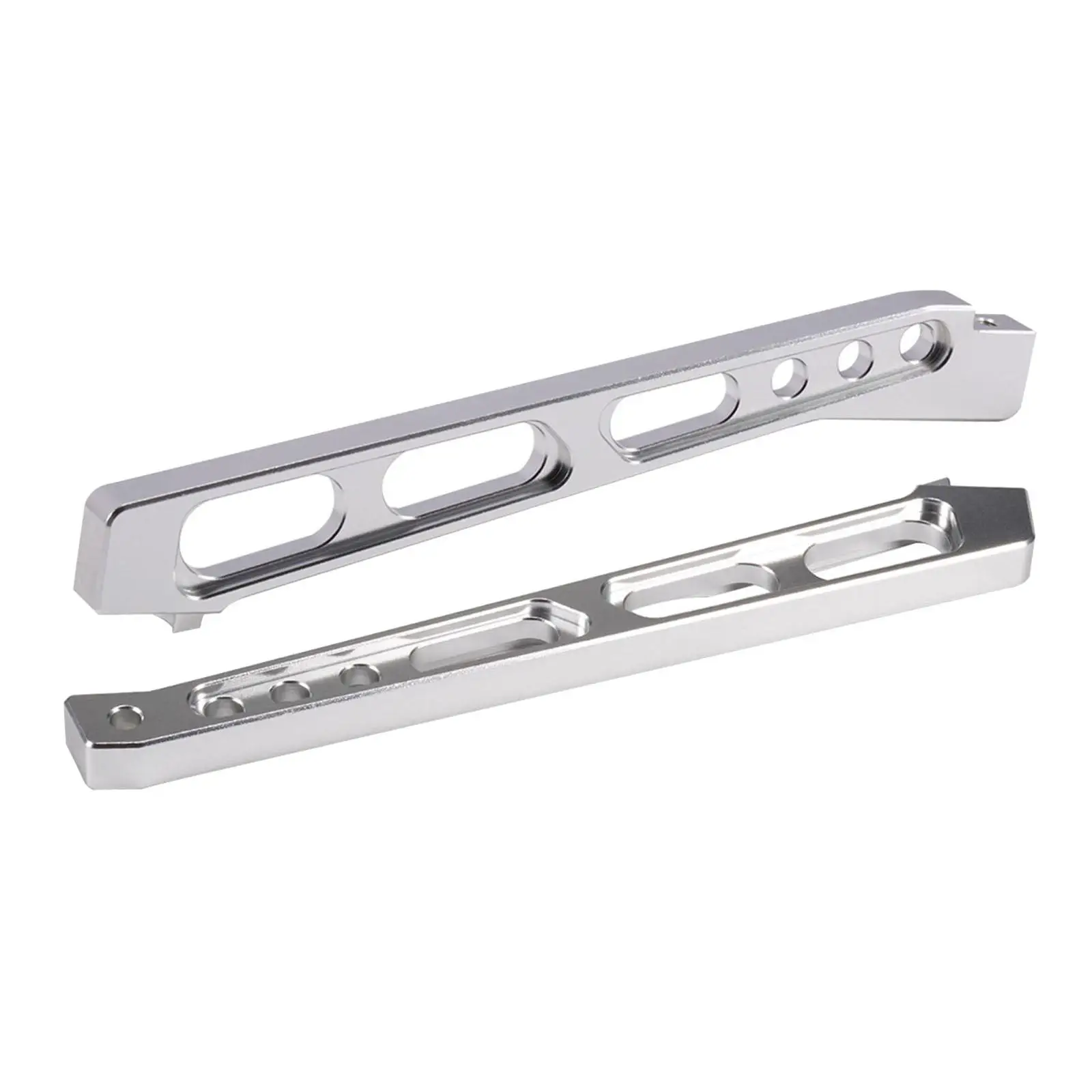 Veicolo RC Fai da te Modificato Pratico Telaio anteriore posteriore Brace Set Staffa Piastre anteriori posteriori per RC Hobby Car RC Crawler Accessori