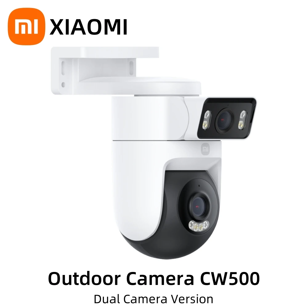 NEW Xiaomi Outdoor CW500 Dual Camera Version IP66 Security Protection CCTV AI Detection Full-Color Night Vision Smart Home