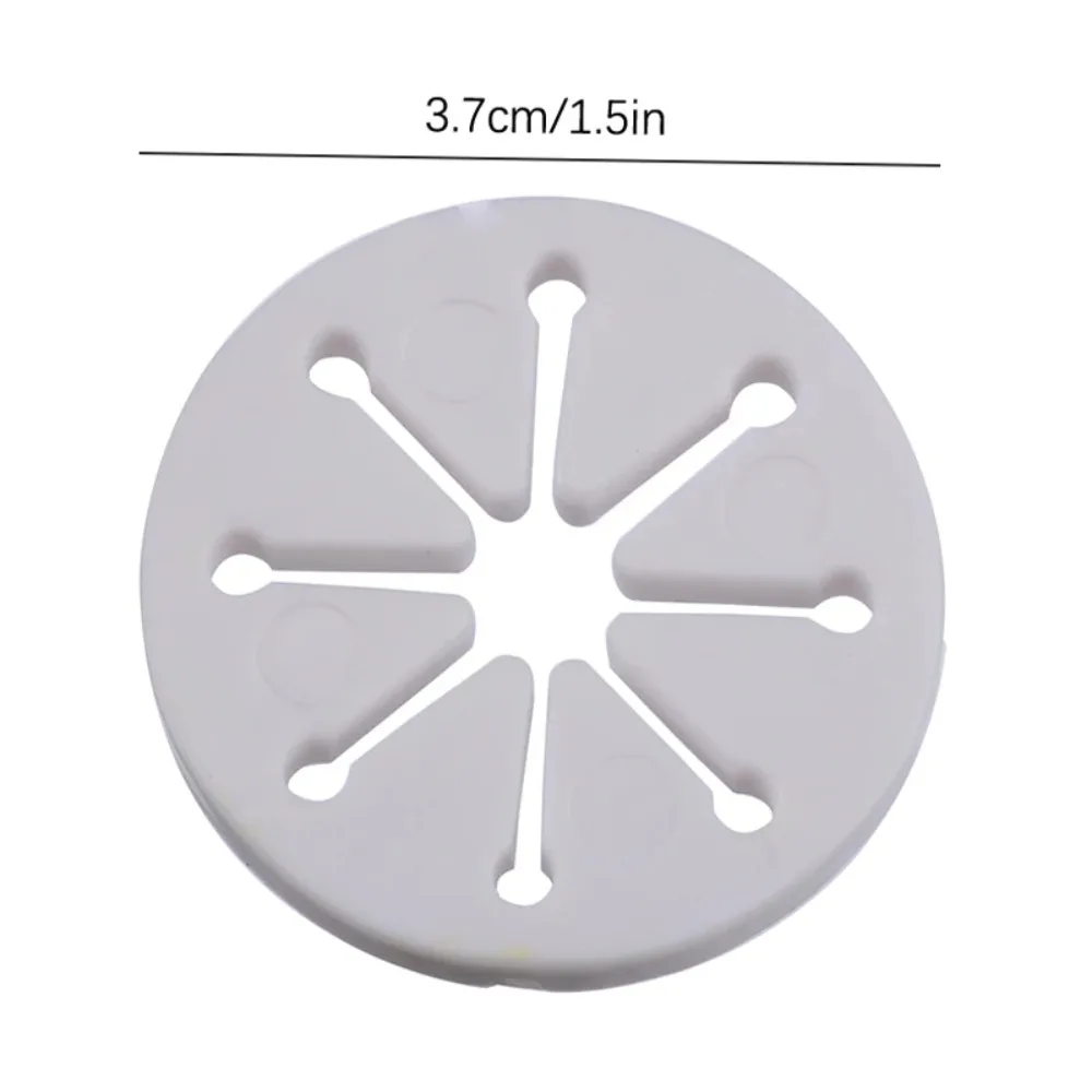 7PCS Sock organizer button socks utilize material characteristics and clever design to securely bind and bundle white socks