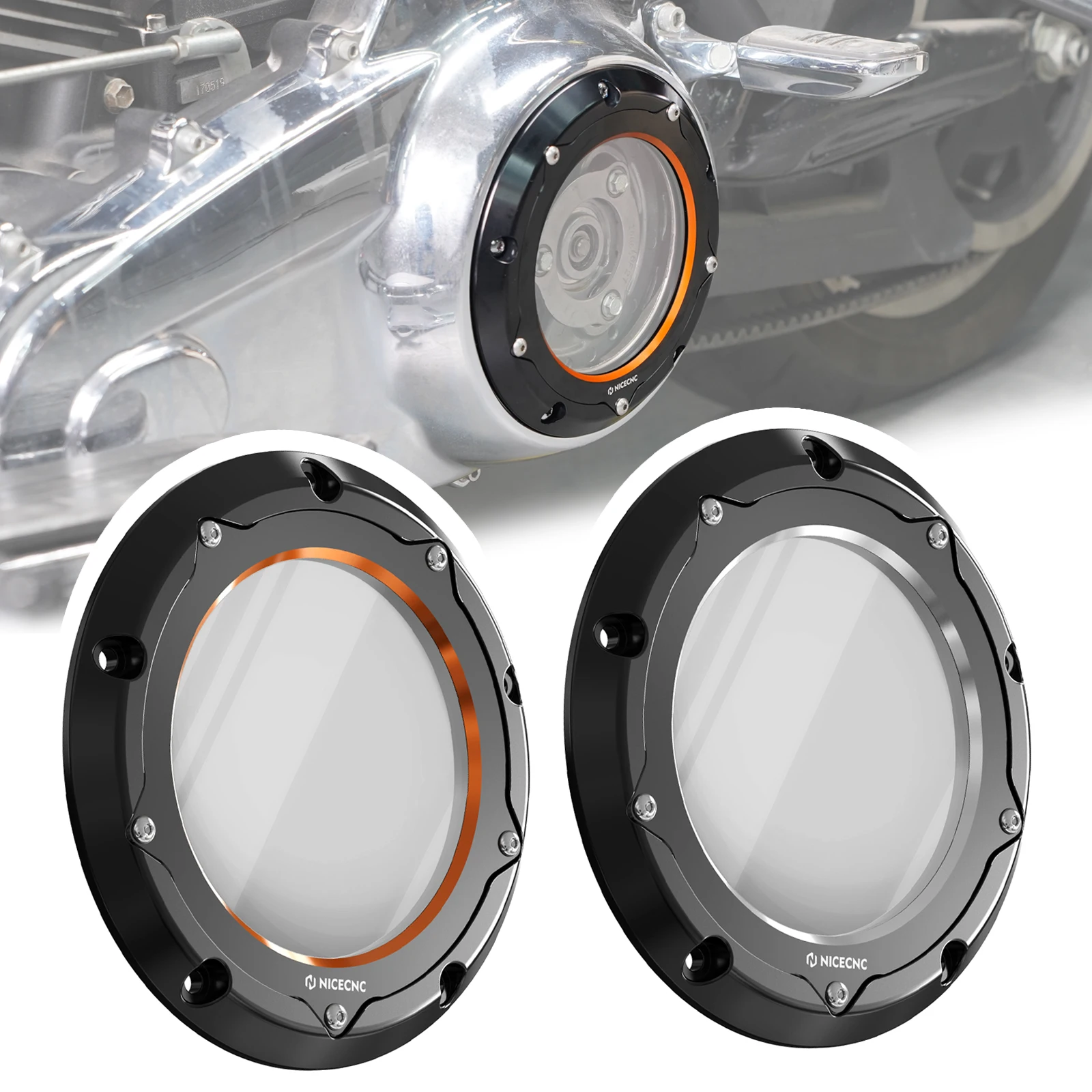 

For Road King/Special Clutch Cover Derby Cover for Harley RG Road Glide/ST Special Street Glide CVO Tri Glide Ultra Limited/Low