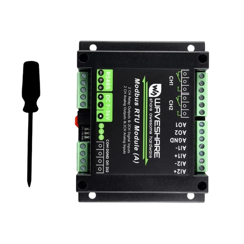 Mixed Control Automation Module with Communication Link, Collection Design, Wide Power Input and Visible Lights for Panel