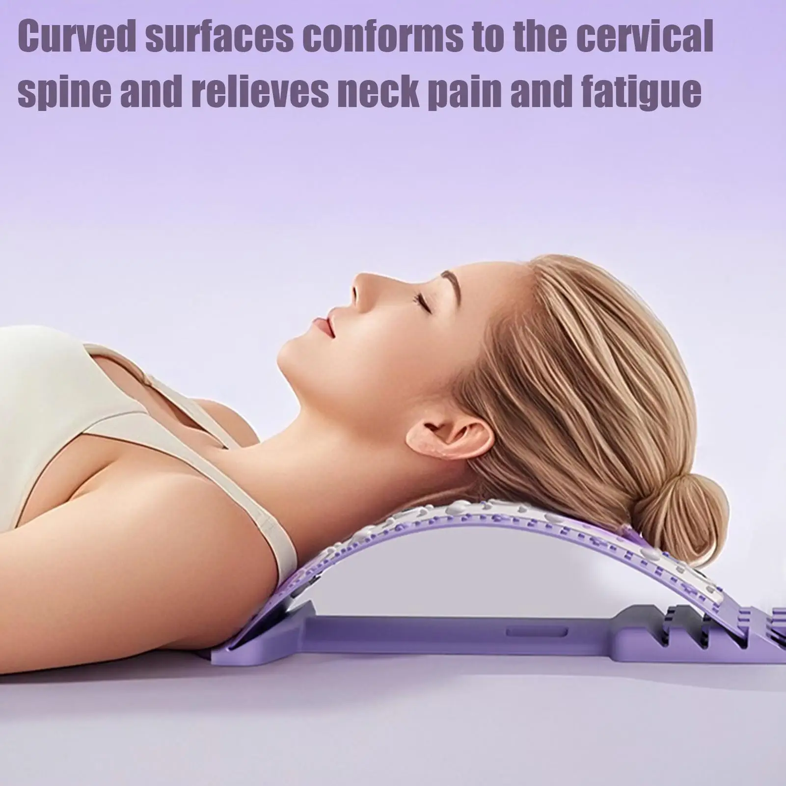 قطني الظهر نقالة 4 مستوى قابل للتعديل كرسي داعم للفقرات القطنية أسفل وعلوي الظهر المفرقع للنساء الرجال البالغين الرياضيين