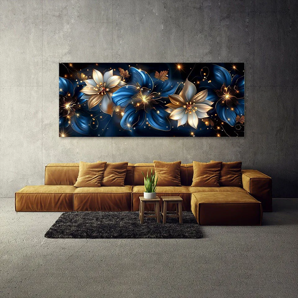 Diamond Painting Art DIY Fantasy Flowers Diamond Mosaic 5D Full Square Round Rhinestone Cross Stitch Handmade Mosaic Home Decor