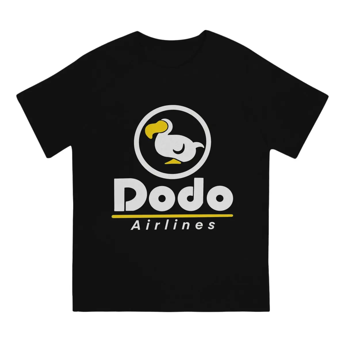 Animals Crossing Dodo Airlines T Shirt Harajuku Homme Men\'s Tshirt Polyester Men Tops