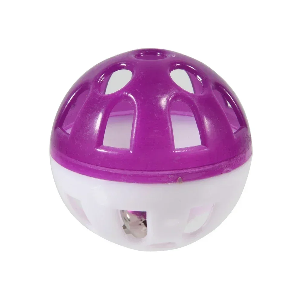 10 Stück Haustier-Papageienspielzeug Bunter Hohlrollball mit Glocke Vogelspielzeug für Sittiche, Nymphensittiche, Papageien Käfig-Spaßspielzeug Vogelzubehör – Detail 6