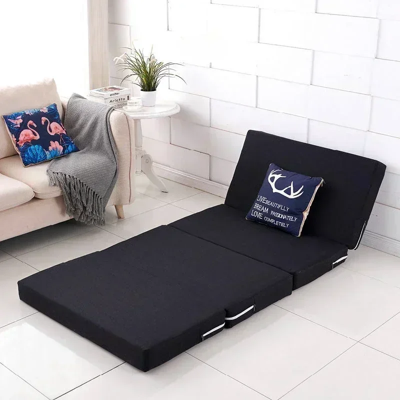 Foldable sponge mattress, single bed furniture, memory sponge, comfortable and soft, office lunch break, simple tatami, yoga mat