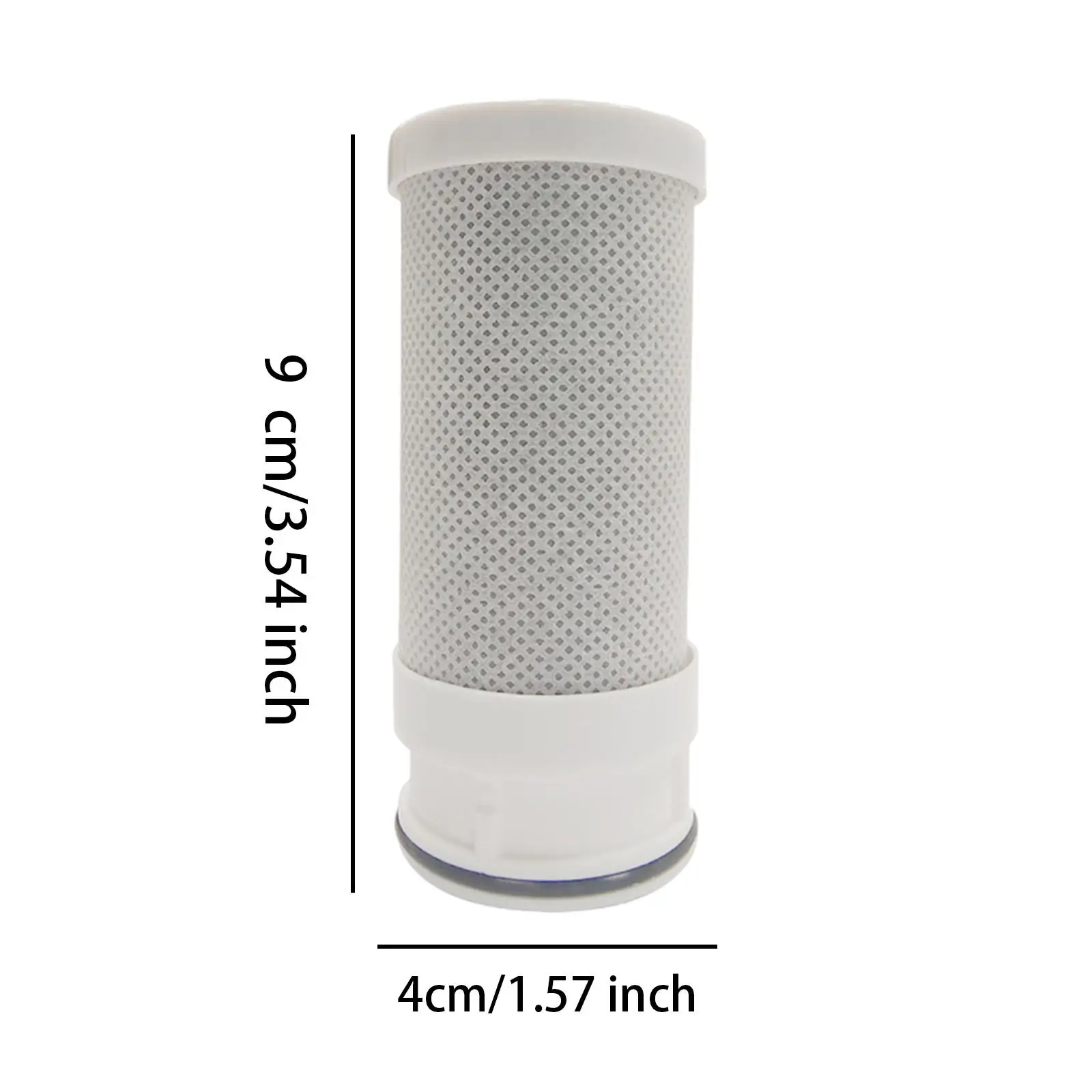 탄소 섬유 필터 카트리지, 설치 용이, 가정용 개선 수도꼭지 여과 시스템, 주방 욕실용 교체 필터