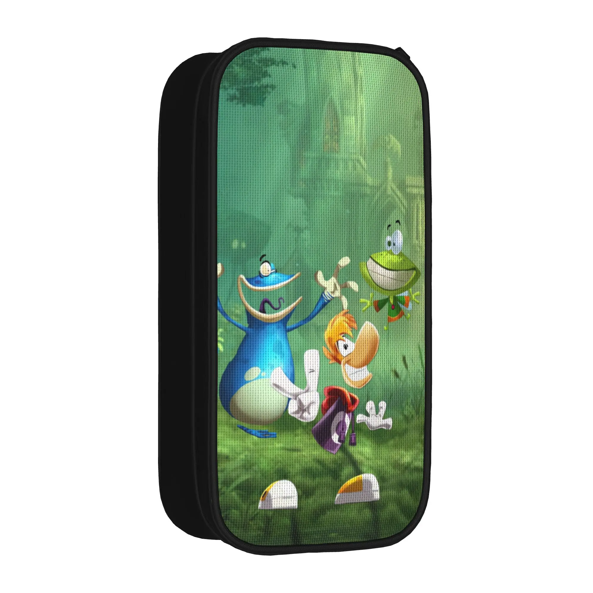 Cartoon Games Rayman Legends Pencil Case  Girls Boys Kawaii Pencil Pouch Graphic Back To School Pencil Cases Supplies