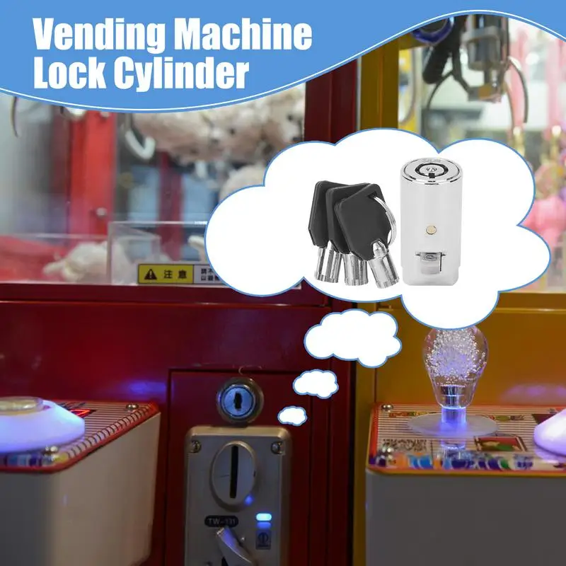 Vending Machine Lock High Security Tubular Keyway Soda Machine Locks Tubular Lock High Security Tubular Keyway Soda Machine