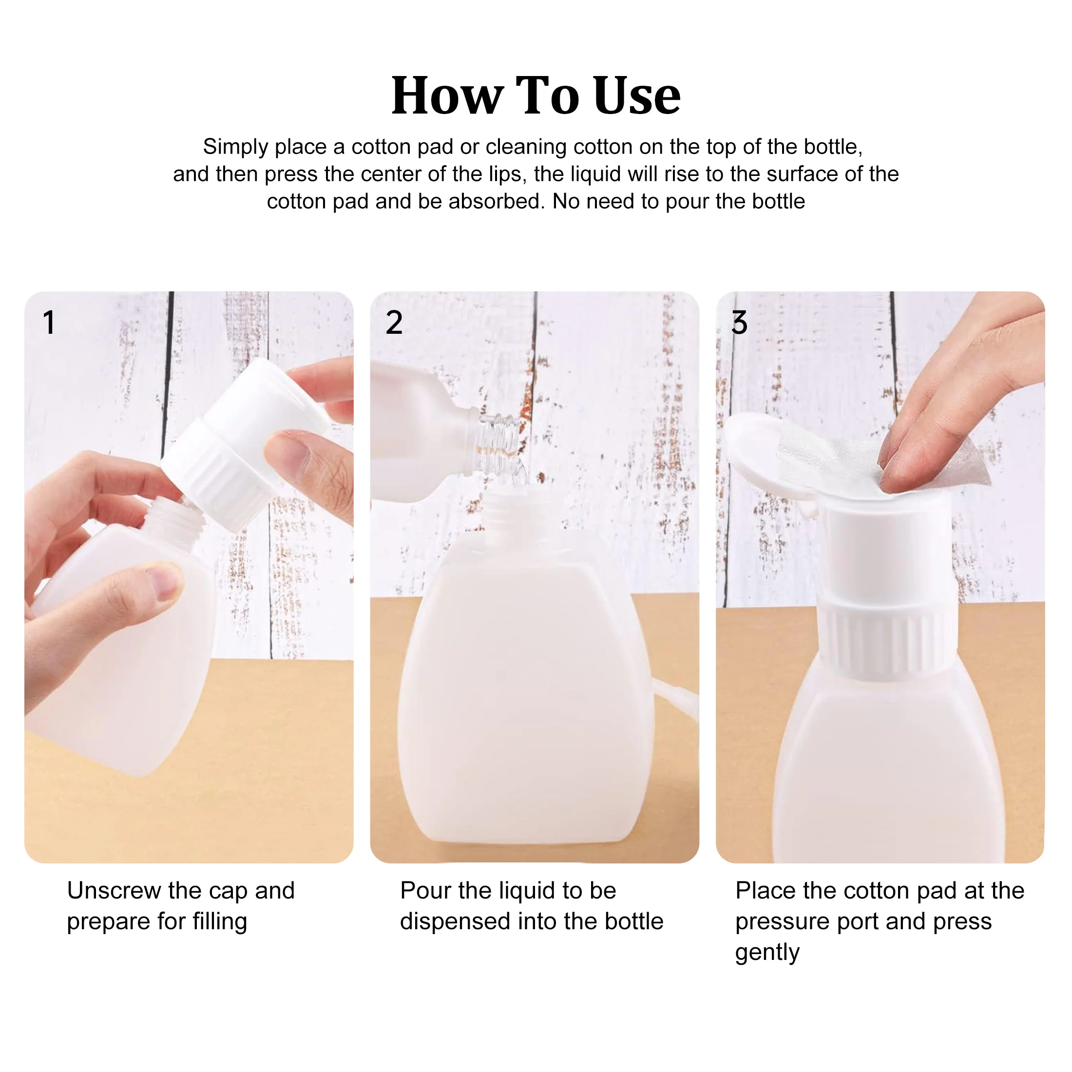 180 مللي مسمار الفن مزيل طلاء الأظافر أدوات ماكياج زجاجة مانيكير أدوات مسمار الفن مضخة موزع زجاجة الصحافة الفارغة مع قفل مشبك #4