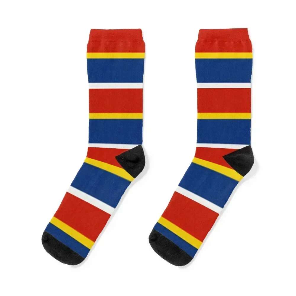 

70s and 80s Puppet Inspired Striped Shirt Design Pattern Socks Rugby heated Wholesale sheer Socks Women Men's
