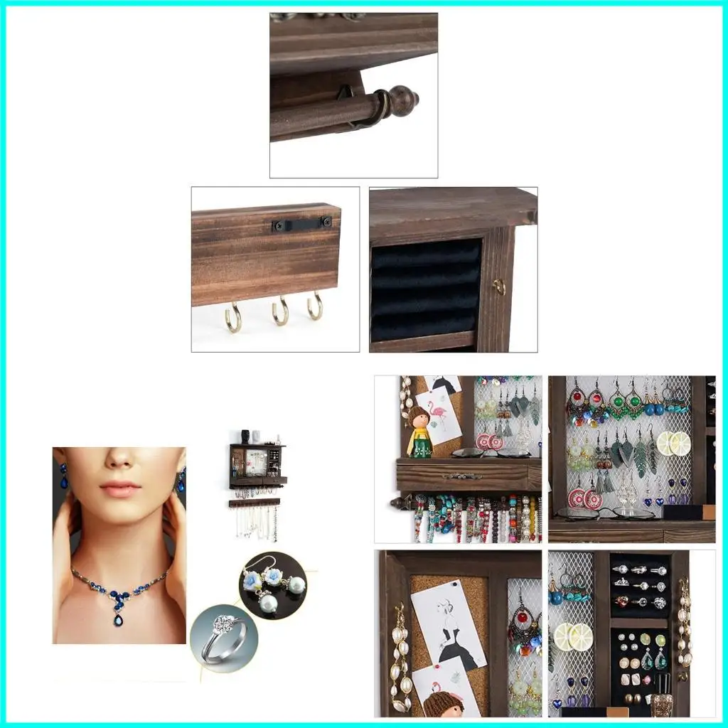

Material Jewelry Display Rack Wall-mounted Jewelry Display Stands